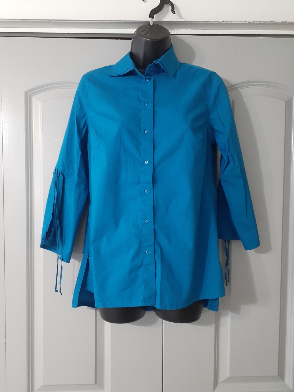 Zac & Rachel Bright Teal Button-Down Shirt